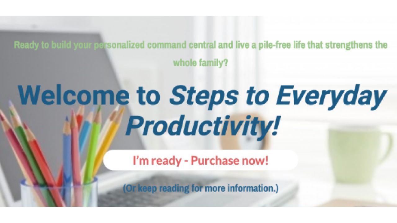 April and Eric Perry – Steps to Everyday Productivity